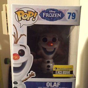 FUNKO PoP! Disney FROZEN # 79 Olaf Vinyl Figure - Entertainment Earth Exclusive